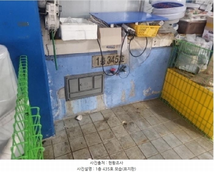2025타경861 인천광역시 남동구 소래역로 12, 소래포구종합어시장 1층 345호 근린상가 경매 이미지