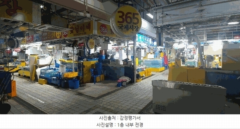2025타경861 인천광역시 남동구 소래역로 12, 소래포구종합어시장 1층 345호 근린상가 경매 이미지