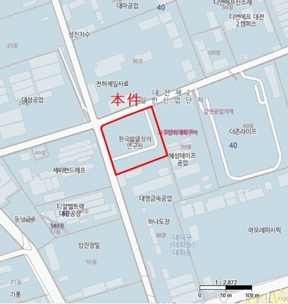 2025타경1047 대전광역시 대덕구 대화로106번길 66, 펜타플렉스대전 5층 510호 아파트형공장 경매 이미지