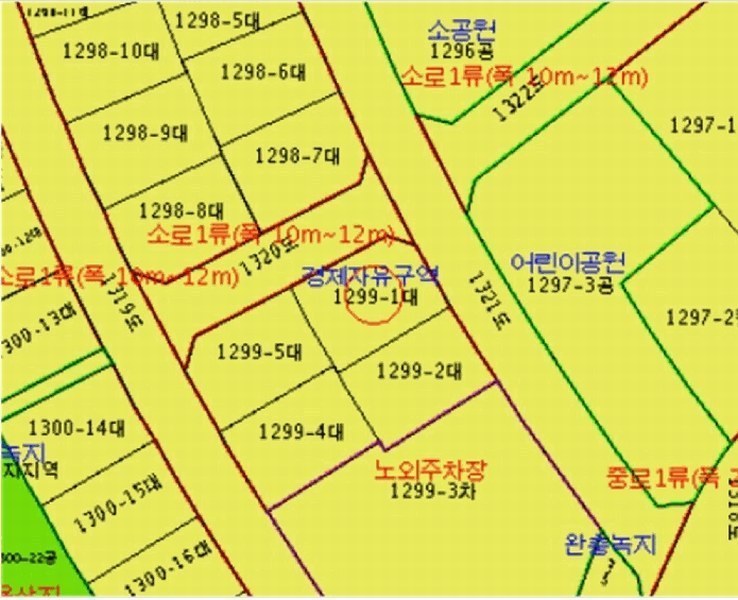 2025타경507589 인천광역시 중구 운북동 1299-1 대지 경매 이미지