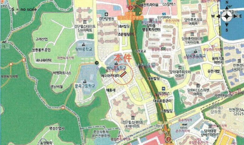 2025타경507592 인천광역시 서구 청마로 65-1, 비잔티움 102동 2층 202호 다세대(빌라)[공급15평형] 경매 이미지