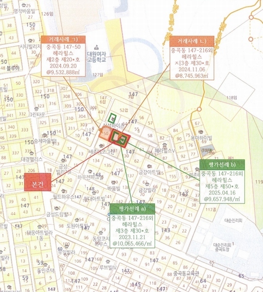2025타경51370 서울특별시 광진구 용마산로8다길 20-2, 헤라힐스 4층 402호 다세대(빌라)[공급9평형] 경매 이미지