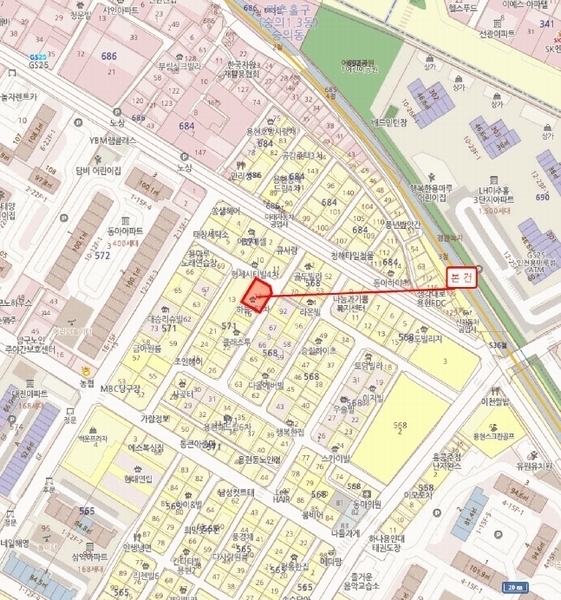 2025타경508597 인천광역시 미추홀구 능해길60번길 10, 하늘채2 3층 303호 다세대(빌라)[공급20평형] 경매 이미지