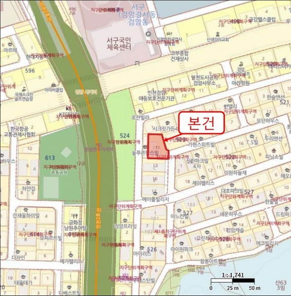 2025타경508920 인천광역시 서구 검암로9번길 20-9, 도토리마을 3층 301호 다세대(빌라)[공급21평형] 경매 이미지