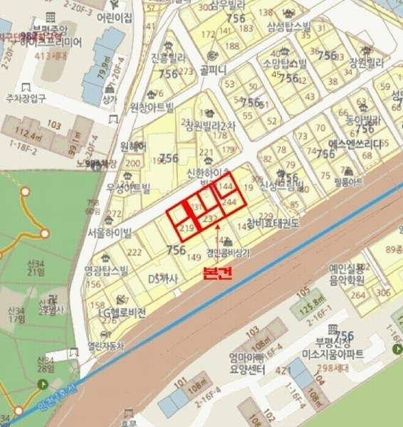 2025타경508964 인천광역시 부평구 안남로5번길 25, 서호카운티 6층 605호 오피스텔[계약32평형] 경매 이미지