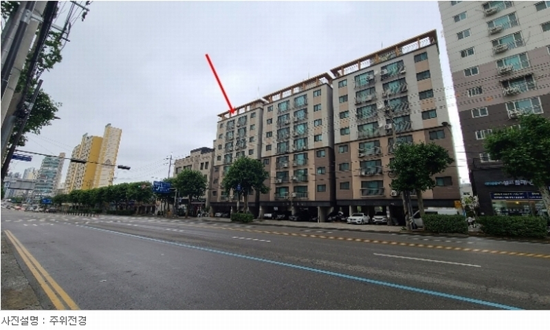 2022타경7831 인천광역시 미추홀구 경인로 153-1, 행복타운 8층 801호 다세대(빌라)[공급18평형] 경매 이미지