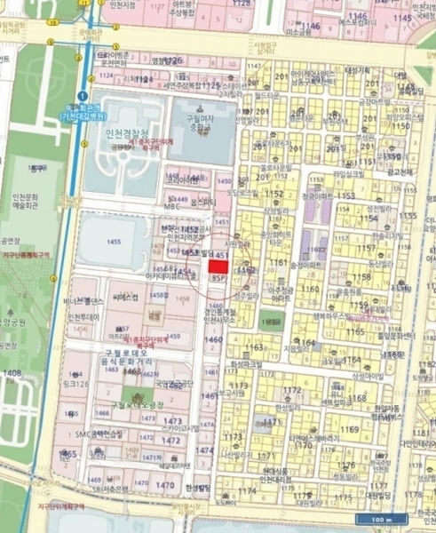 2024타경516780 인천광역시 남동구 인하로507번길 76, 메종드시월 4층 404호 오피스텔[계약9평형] 경매 이미지