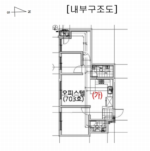 2024타경567559 인천광역시 부평구 부흥로366번길 10-5, 하이원 7층 703호 오피스텔[계약27평형] 경매 이미지