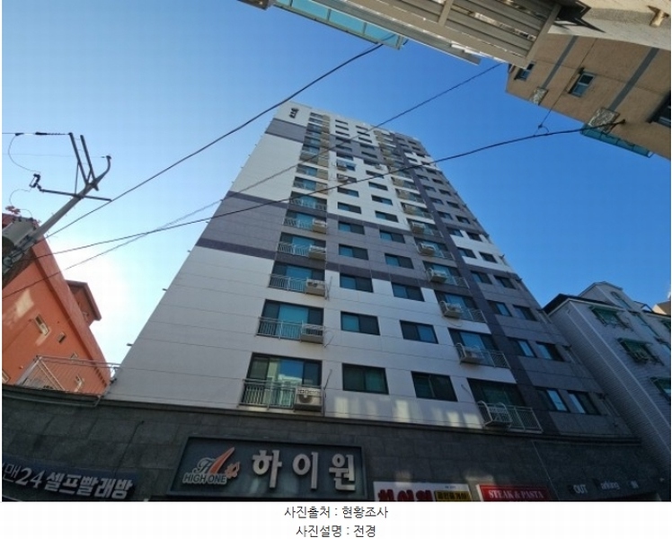 2024타경567559 인천광역시 부평구 부흥로366번길 10-5, 하이원 7층 703호 오피스텔[계약27평형] 경매 이미지