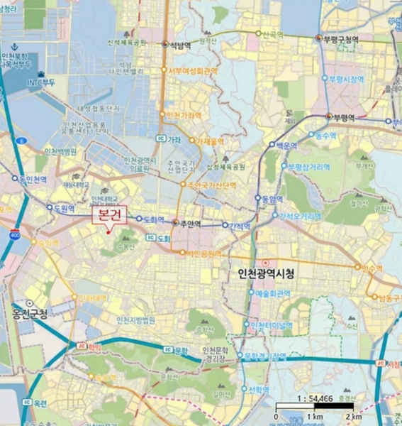 2024타경571008 인천광역시 미추홀구 수봉로45번길 42, 해인아트빌3차 가동 3층 301호 다세대(빌라)[공급21평형] 경매 이미지