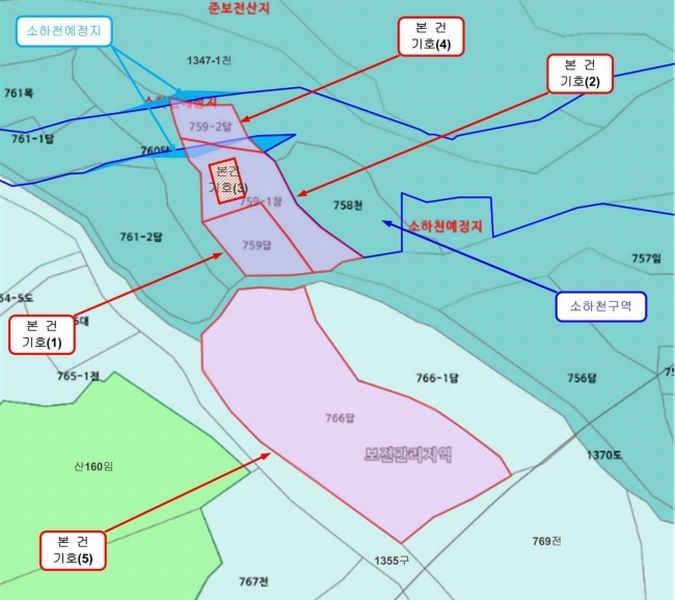 2025타경735 경상남도 산청군 삼장면 홍계리 759 창고 경매 이미지