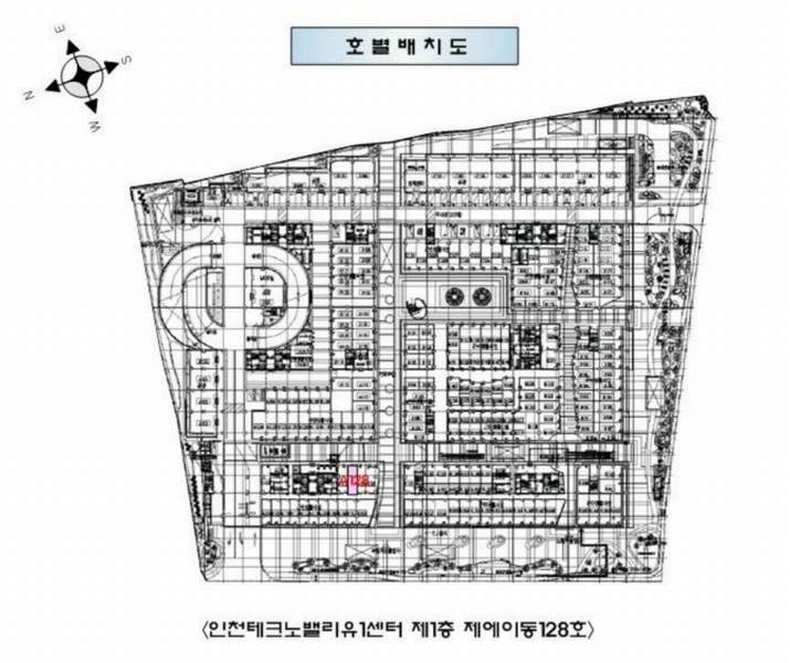 2025타경795 인천광역시 부평구 주부토로 236, 인천테크노밸리유1센터 1층 에이동128호 근린상가 경매 이미지