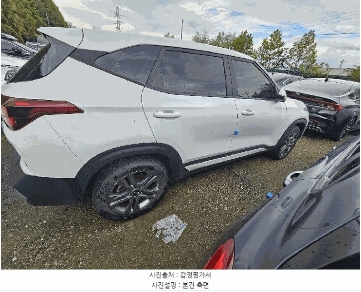 2025타경1396 인천광역시 남동구 남촌동 625-58, 대명자동차 보관소 셀토스 경매 이미지