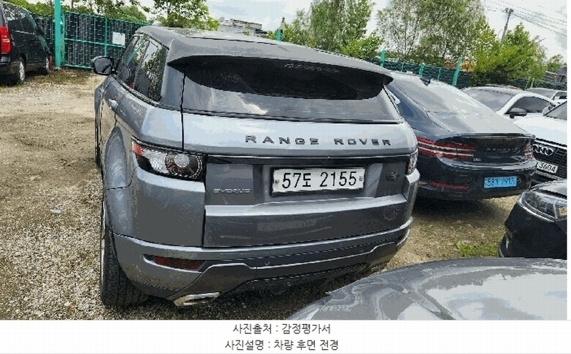2025타경510003 인천광역시 남동구 남촌동 625-58, 대명주차장 레인지로버 이보크 2.2D 경매 이미지