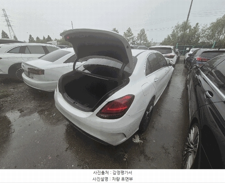 2025타경510458 인천광역시 남동구 남촌동 625-58, 대명자동차 보관소 Mercedes-Benz C200 경매 이미지