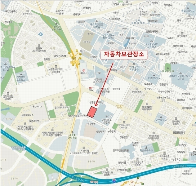 2025타경511240 인천광역시 미추홀구 학익동 497-1, 석암주차장 스타리아 (STARIA) 경매 이미지