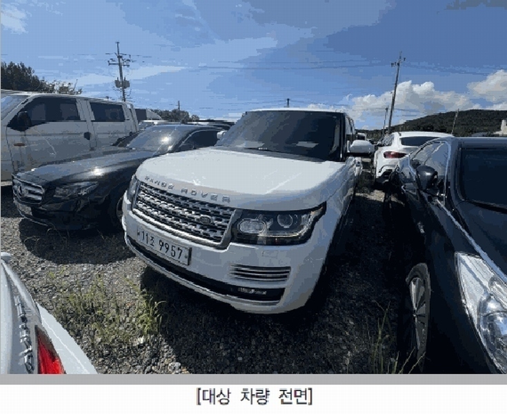 2025타경511450 인천광역시 중구 운북동 572-26, 오토마트 레인지로버 4.4D 경매 이미지