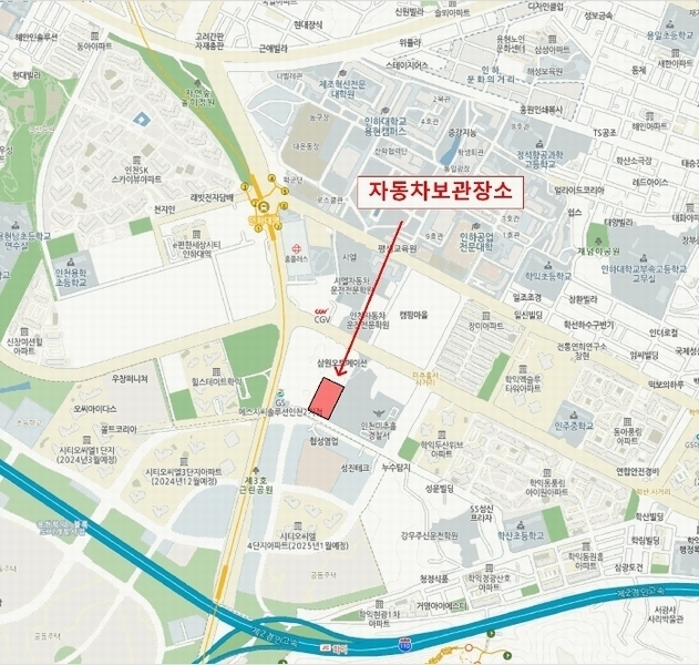 2025타경511523 인천광역시 미추홀구 학익동 497-1, 석암주차장 E200 경매 이미지