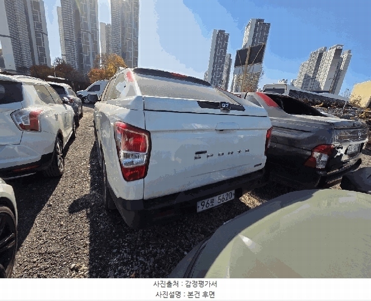 2025타경512809 인천광역시 미추홀구 학익동 493-9, 석암주차장 렉스턴스포츠 경매 이미지