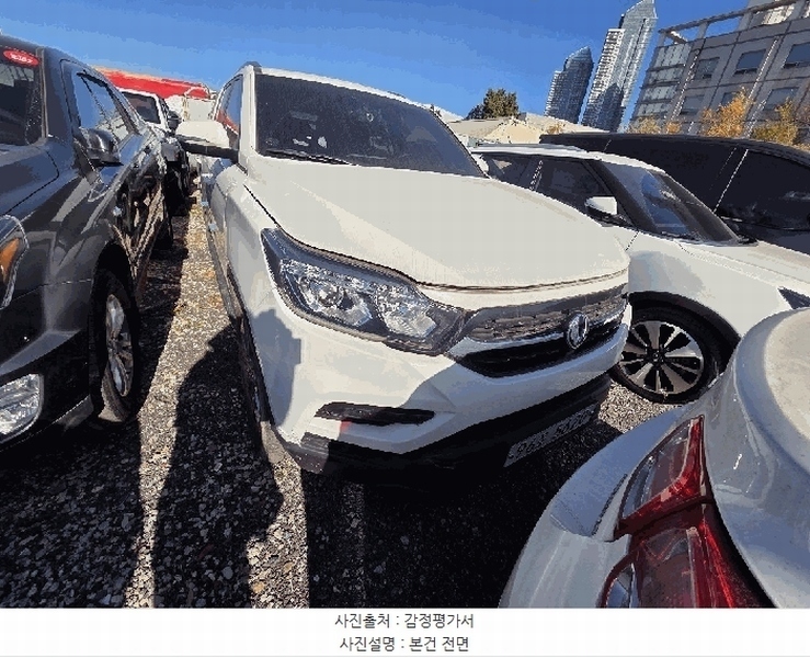 2025타경512809 인천광역시 미추홀구 학익동 493-9, 석암주차장 렉스턴스포츠 경매 이미지