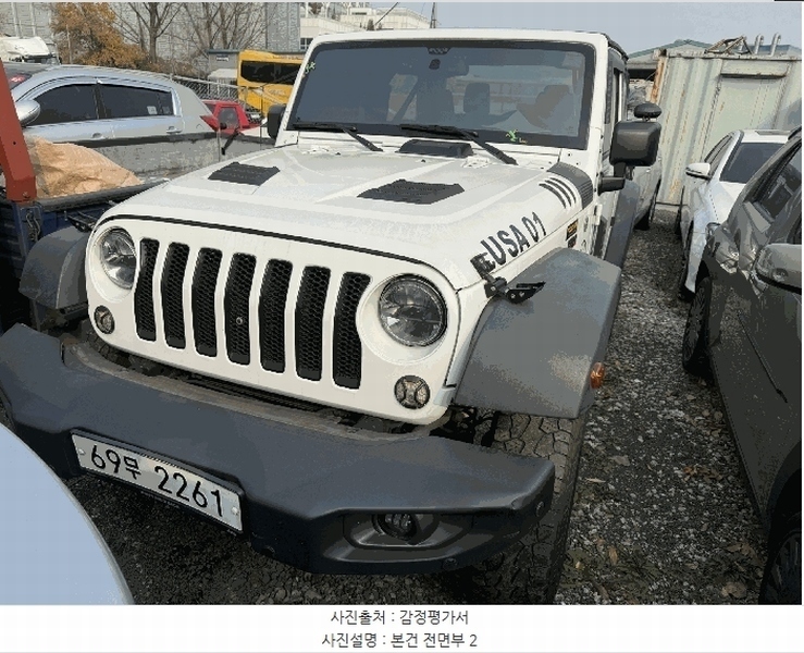 2025타경513856 인천광역시 미추홀구 학익동 497-1, 석암주차장 짚랭글러3.6스포츠 경매 이미지