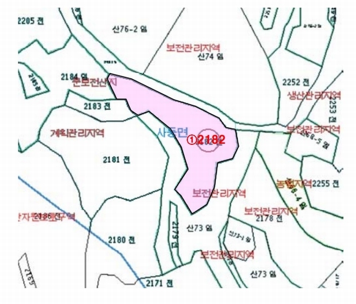 2024타경2977 경상남도 거제시 사등면 창호리 2182 농지 경매 이미지