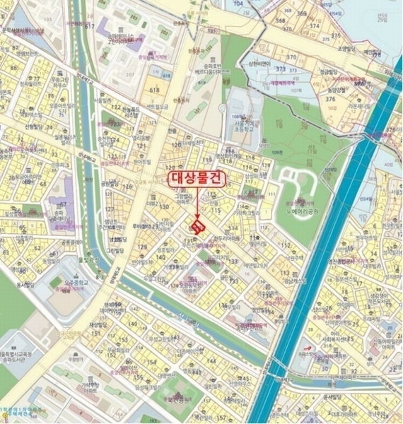 2024타경63073 서울특별시 송파구 마천로 190, 청전빌딩 지하층 101호 근린상가 경매 이미지