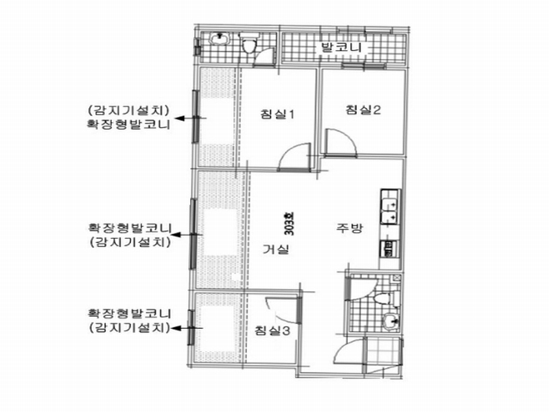 2024타경546750 인천광역시 서구 도요지로202번길 3, 우리가 가동 3층 303호 다세대(빌라)[공급16평형] 경매 이미지