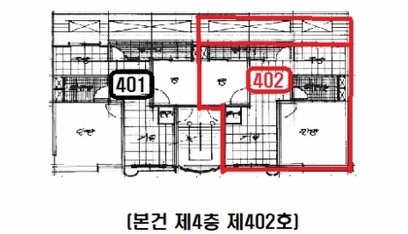 2024타경63189 서울특별시 강동구 성내로10길 19, 씨피빌라 4층 402호 다세대(빌라)[공급14평형] 경매 이미지