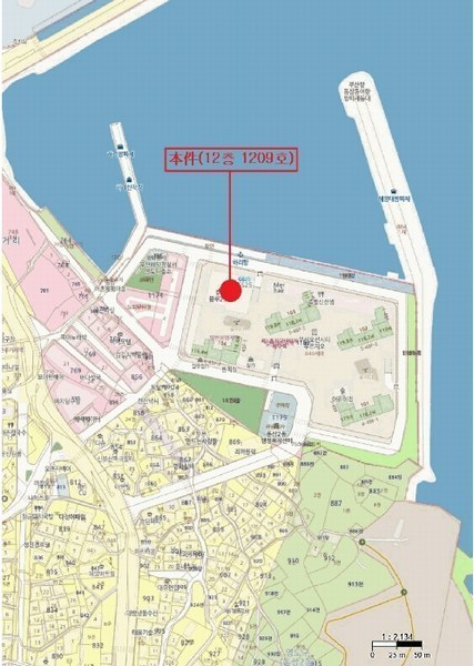 2025타경883 부산광역시 영도구 동삼오션로 58, 부산오션시티푸르지오숙박시설 12층 1209호 숙박(콘도등) 경매 이미지