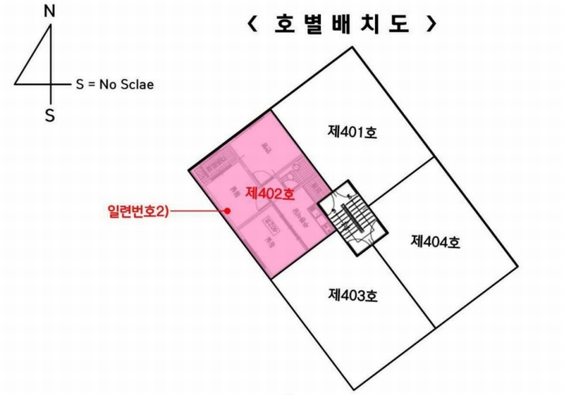 2025타경502719 인천광역시 서구 경서로18번길 3-1인천광역시 서구 경서로18○○○○, 선경하이츠 4층 402호선경하이○○ 다세대(빌라)[공급14평형] 경매 이미지