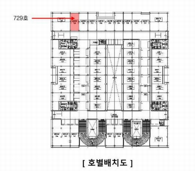 2024타경13892 인천광역시 서구 보듬로 158, 블루텍 7층 공존-729호 아파트형공장 경매 이미지