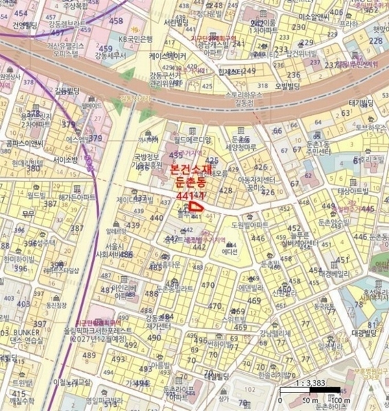 2024타경63844 서울특별시 강동구 양재대로102길 26, 라온스토리 5층 501호 다세대(빌라) 경매 이미지
