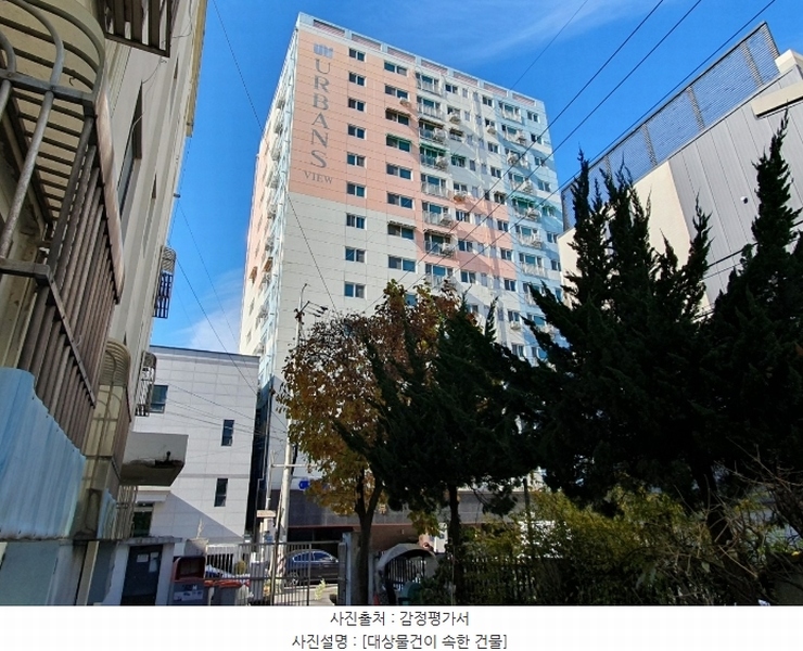 2024타경15416 인천광역시 서구 옻우물로 9, 어반스뷰 6층 606호 오피스텔[계약27평형] 경매 이미지