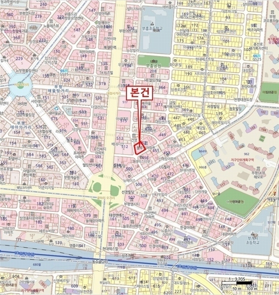 2024타경16099 인천광역시 부평구 장제로76번길 21, 블루밍아파트 에이동 4층 404호 오피스텔[계약24평형] 경매 이미지