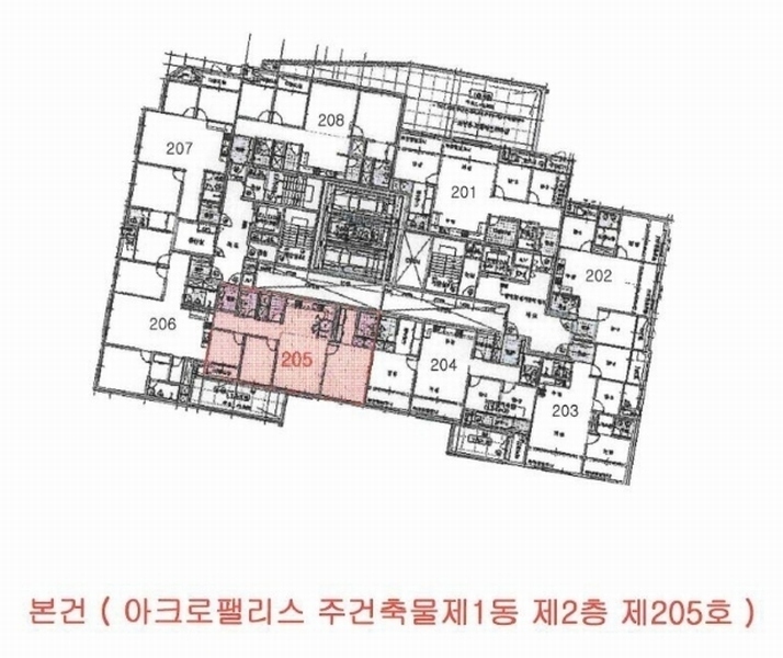 2024타경16860 인천광역시 남동구 경인로653번길 21, 아크로팰리스 주건축물제1동 2층 205호 아파트 경매 이미지