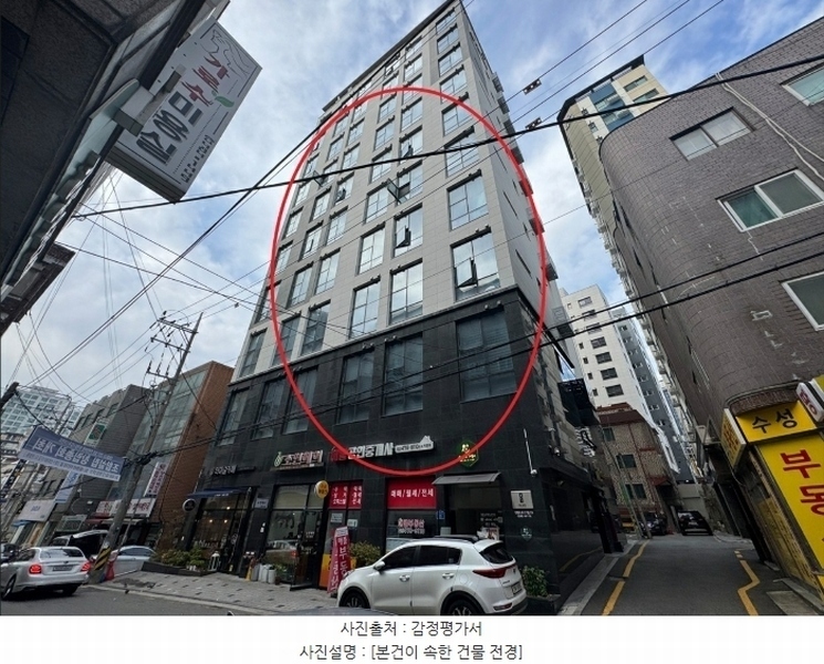 2024타경63905 서울특별시 강동구 진황도로27길 23, 에스아이팰리스 5층 507호 오피스텔 경매 이미지