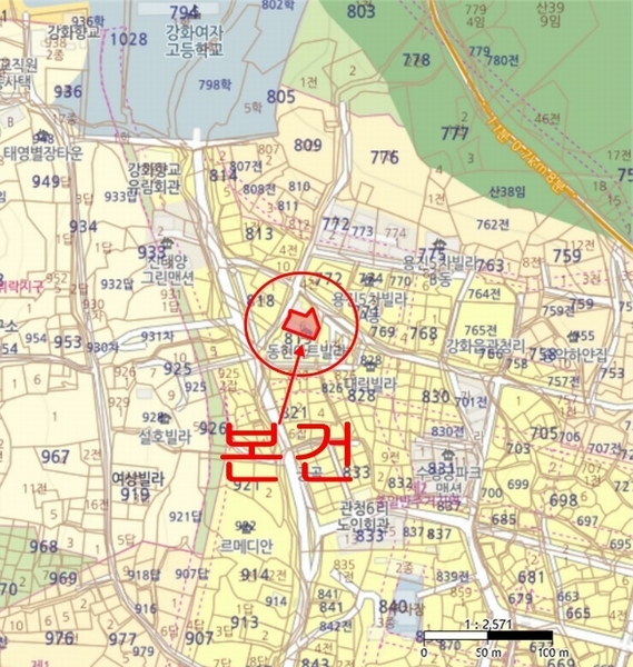 2024타경553031 인천광역시 강화군 강화읍 궁골길11번길 15-1, 동현(아트)빌라 가동 지하층 101호 다세대(빌라) 경매 이미지