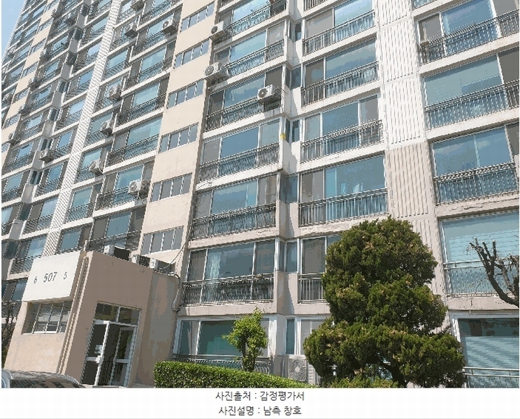 2025타경508892 인천광역시 부평구 안남로 260, 현대아파트 507동 5층 505호 아파트[공급31평형] 경매 이미지