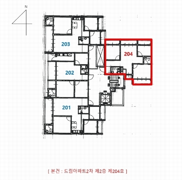 2025타경508935 인천광역시 부평구 주부토로 84, 드림아파트2차 2층 204호 아파트[공급19평형] 경매 이미지