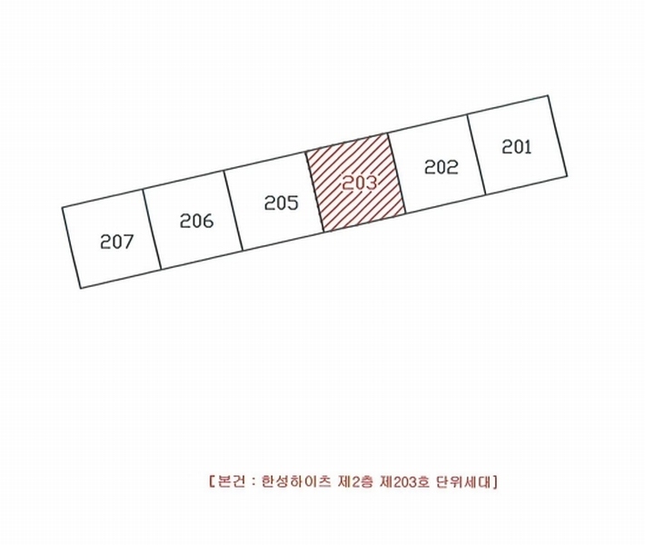 2025타경130 경상북도 문경시 돈달로 131-16, 한성하이츠 2층 203호 다세대(빌라) 경매 이미지