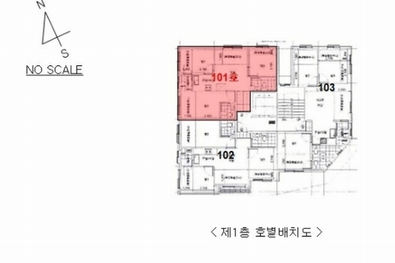 2025타경50159 서울특별시 광진구 용마산로8길 87, 다세대주택 1층 101호 다세대(빌라)[공급21평형] 경매 이미지