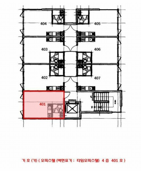 2025타경506421 인천광역시 미추홀구 아암대로107번길 37-18인천광역시 미추홀구 아암대로107번○○○○, 오피스텔 4층 401호오피스텔○○ 오피스텔[계약7평형] 경매 이미지