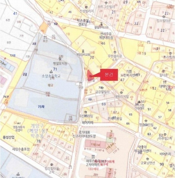 2024타경527421 인천광역시 계양구 박촌로 56, 가온빌리지 3층 302호 다세대(빌라) 경매 이미지