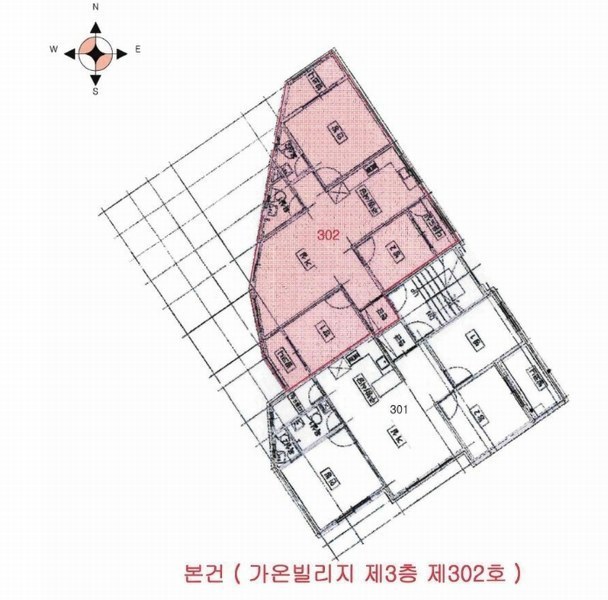 2024타경527421 인천광역시 계양구 박촌로 56, 가온빌리지 3층 302호 다세대(빌라) 경매 이미지