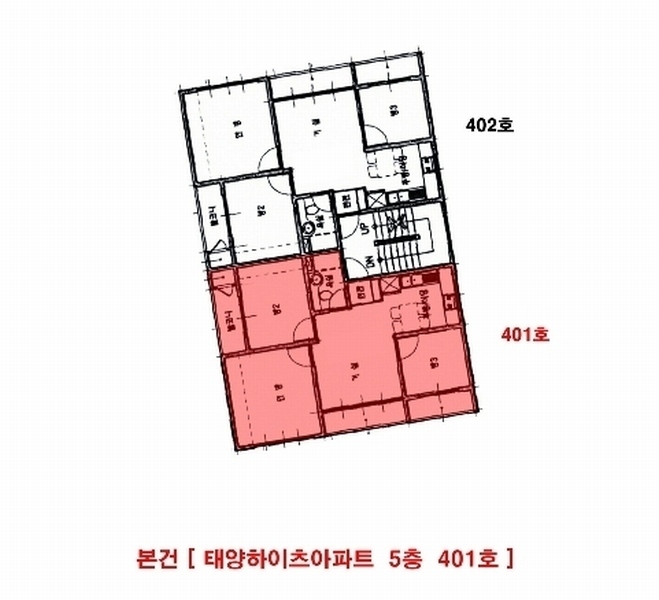 2024타경559749 인천광역시 미추홀구 인주대로 93-71, 태양하이츠아파트 5층 401호 아파트 경매 이미지
