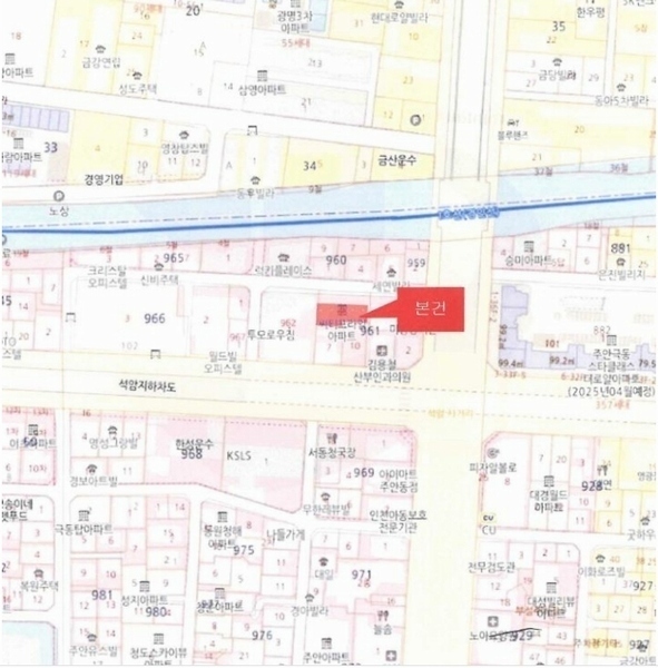 2024타경567719 인천광역시 미추홀구 경원대로 911-19, 씨티프라임아파트 5층 502호 아파트[공급24평형] 경매 이미지