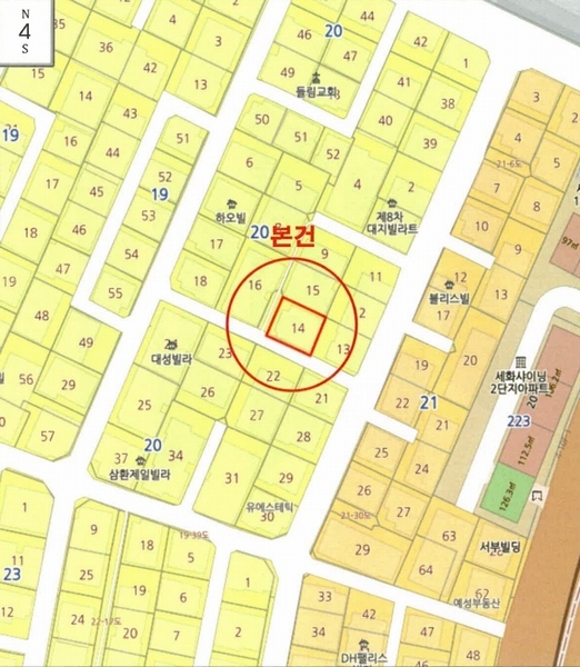 2023타경1599 서울특별시 은평구 연서로11길 6-14, 행운리쉬파크 2층 201호 다세대(빌라)[공급14평형] 경매 이미지