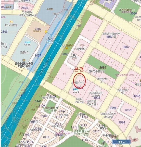 2024타경584417 인천광역시 중구 햇내로13번길 17, 프라임시티1 8층 823호 오피스텔[계약16평형] 경매 이미지