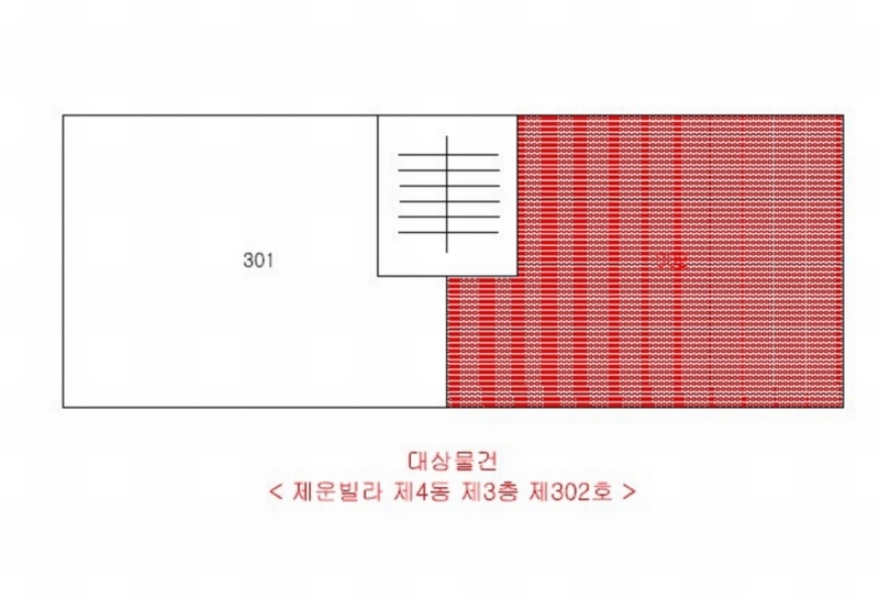 2025타경503071 인천광역시 미추홀구 매소홀로438번길 18, 제운빌라 4동 3층 302호 다세대(빌라) 경매 이미지